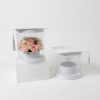 Graduation Flower/Gift Box, Round with Drawer - W170