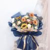 Waterproof Flower Wrapping Paper Roll, Semi-Transparent, 23" x 65 ft, Matte Finish