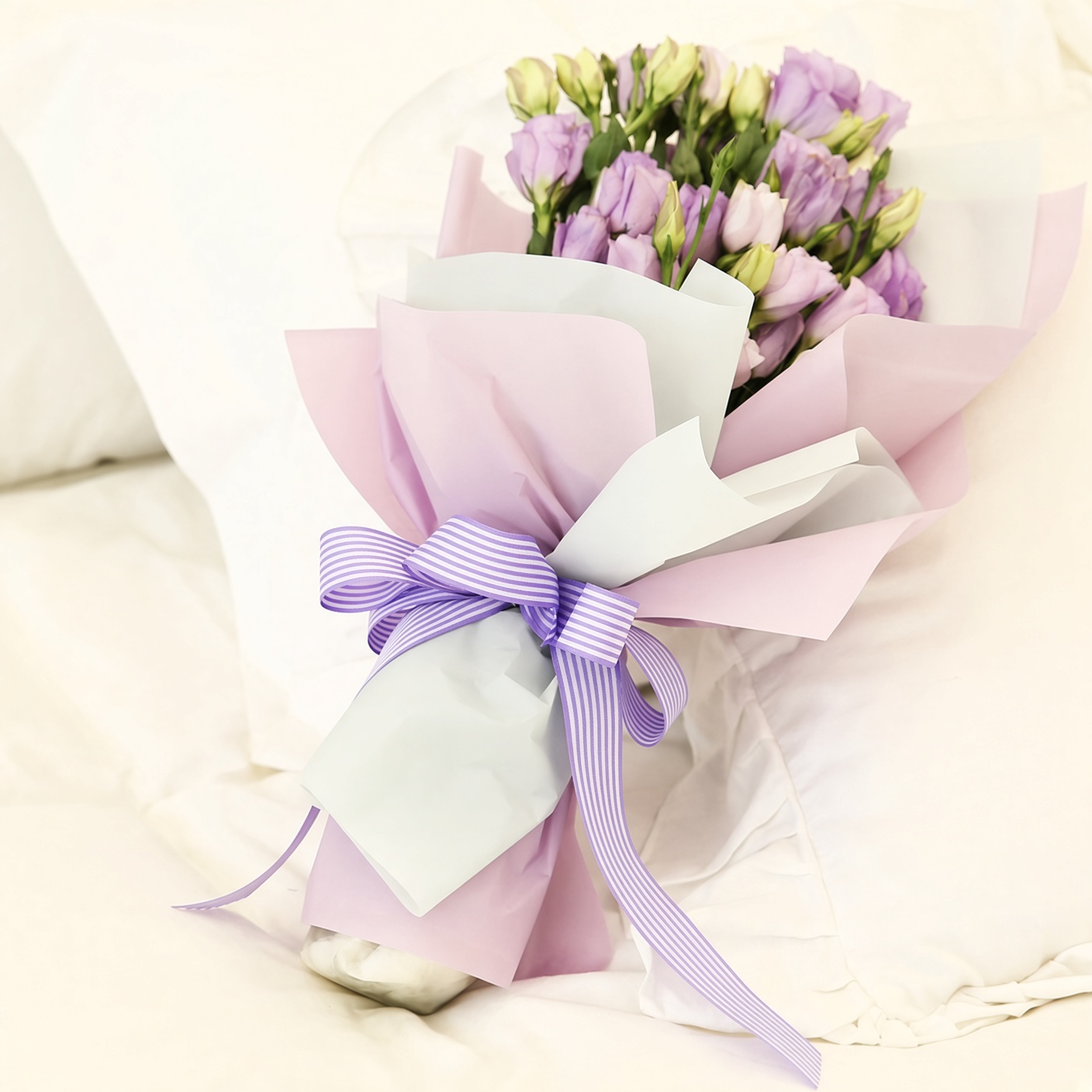 Waterproof Flower Wrapping Paper Roll, Semi-Transparent, 23" x 65 ft, Matte Finish