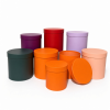 unikpackaging-round-flower-boxes-set-of-3-with-lids-W730-1 Set of 3 Nested Round Flower Gift Boxes with Lids & Plastic Liners | Florist Hat Boxes | W730