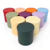 unikpackaging-round-flower-boxes-set-of-3-with-lids-W730-3 Set of 3 Nested Round Flower Gift Boxes with Lids & Plastic Liners | Florist Hat Boxes | W730