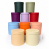 unikpackaging-round-flower-boxes-set-of-3-with-lids-W730-5 Set of 3 Nested Round Flower Gift Boxes with Lids & Plastic Liners | Florist Hat Boxes | W730