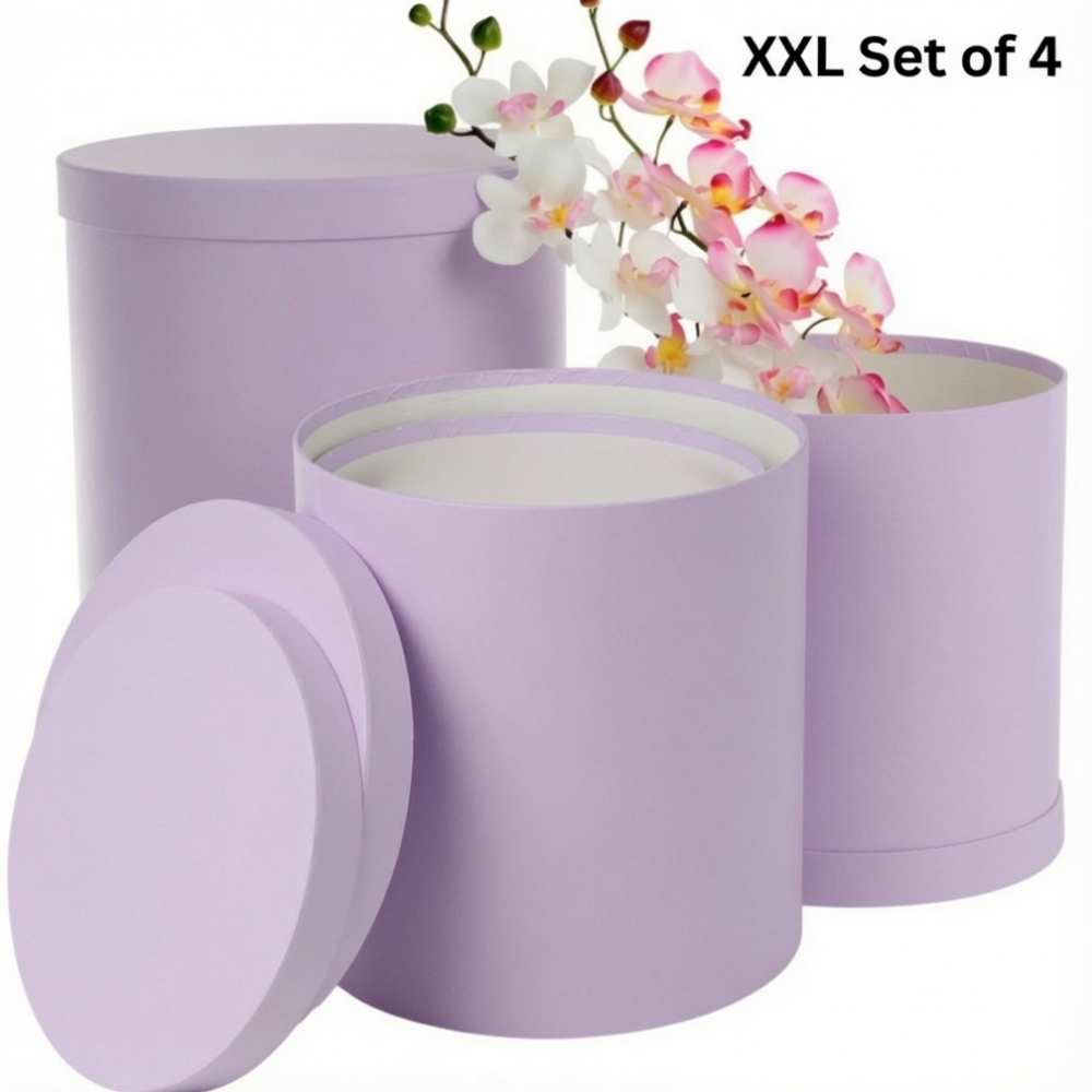 XXL Set of 4 pcs, Solid Colors