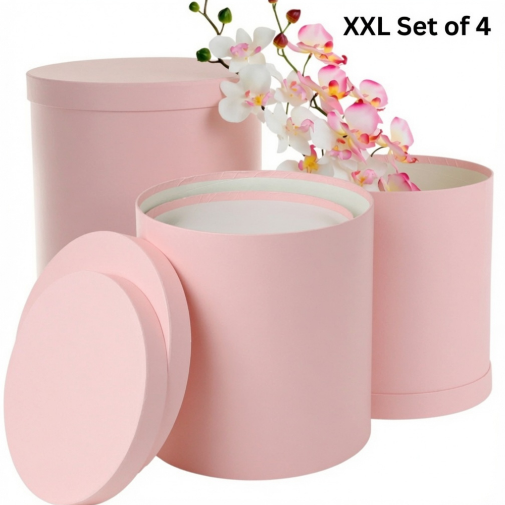 XXL Set of 4 pcs, Solid Colors