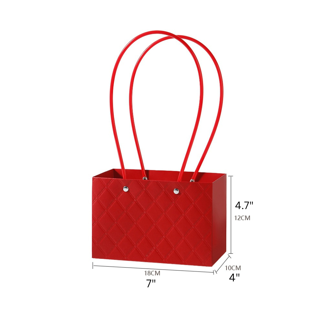 waterproof-bags-red-quilted-chanel-style-for-flowers-korean-flower-wrap-paper